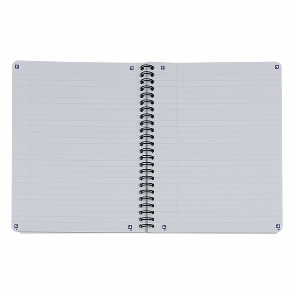 Spiralblock A5 rutat | 70 ark | Oxford Touch svart 260156 - 2