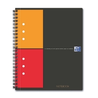 Spiralblock A5 rutat | 80 ark | Oxford International 260003