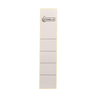Pärmetiketter självhäftande 191 x 39mm | 123ink | grå | 10st 16430085C 301659