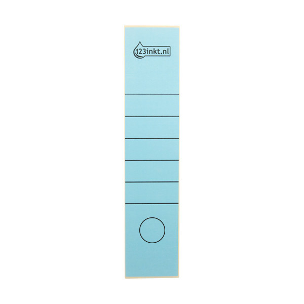 Pärmetiketter självhäftande 285 x 61mm | 123ink | blå | 10st 16400035C 301649 - 1