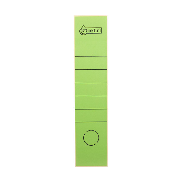 Pärmetiketter självhäftande 285 x 61mm | 123ink | grön | 10st 16400055C 301651 - 1