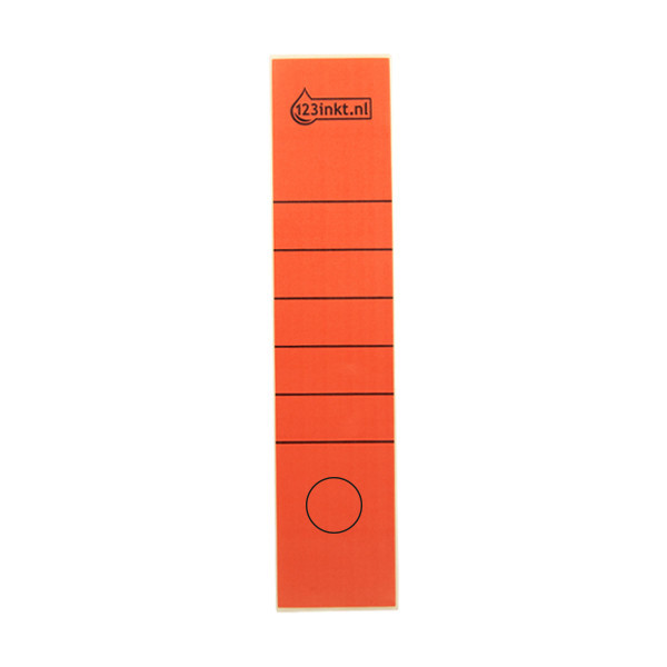 Pärmetiketter självhäftande 285 x 61mm | 123ink | röd | 10st 16400025C 301652 - 1