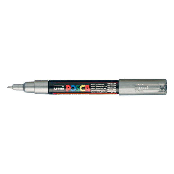 POSCA PC-1MC Märkpenna 0,7-1mm silver konisk PC1MCAR 424038 - 1