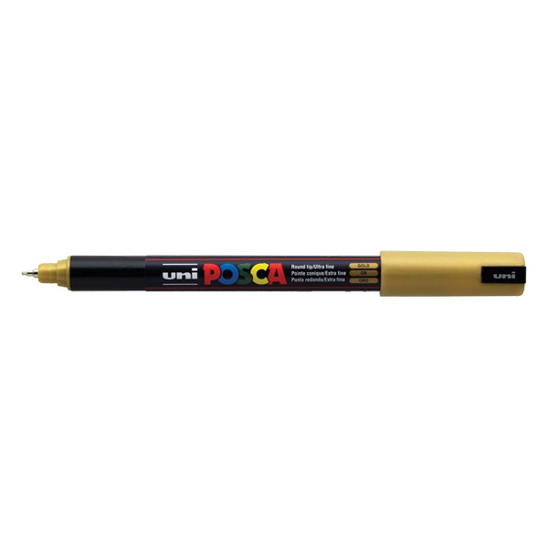 POSCA PC-1MR Märkpenna 0,7mm guld rund PC1MROR 424024 - 1