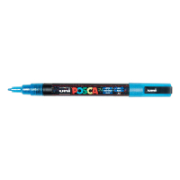 POSCA PC-3ML Märkpenna 0,9-1,3mm glitter mörkblå rund PC3MLBF 424114