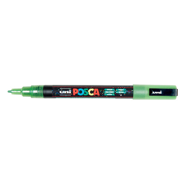 POSCA PC-3ML Märkpenna 0,9-1,3mm glitter mörkgrönt rund PC3MLVF 424119 - 1