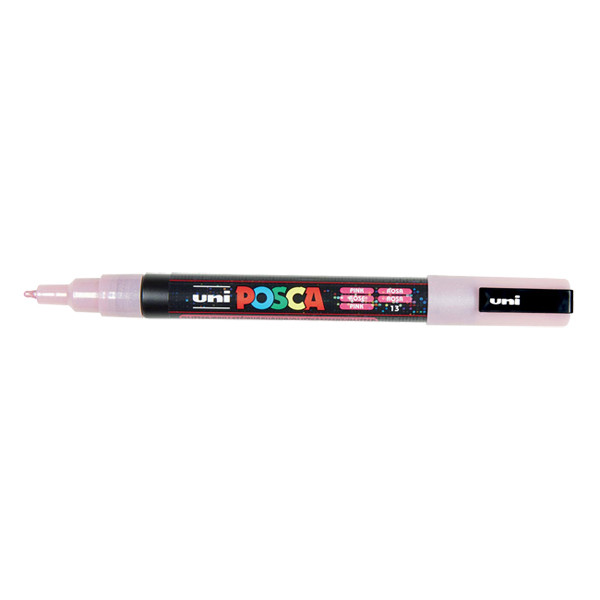 POSCA PC-3ML Märkpenna 0,9-1,3mm glitterrosa rund PC3MLRE 424118 - 1