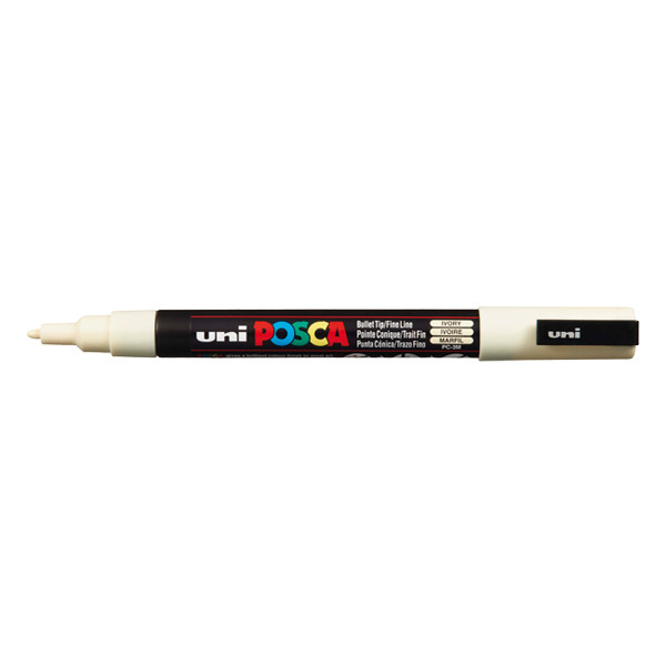 POSCA PC-3M Märkpenna 0,9-1,3mm elfenben rund PC3MI 424082 - 1