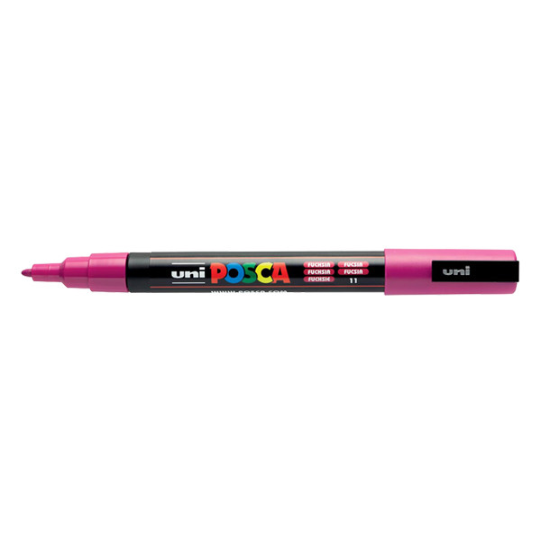 POSCA PC-3M Märkpenna 0,9-1,3mm fuchsia rund PC3MREFU 424097 - 1