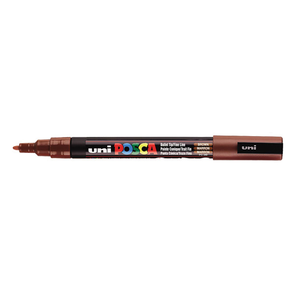 POSCA PC-3M Märkpenna 0,9-1,3mm rödbrun rund PC3MM 424088 - 1
