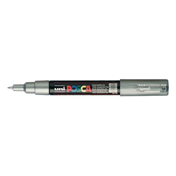 POSCA PC-3M Märkpenna 0,9-1,3mm silver rund PC3MAR 424071 - 1