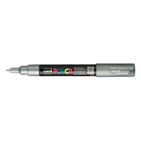 POSCA PC-3M Märkpenna 0,9-1,3mm silver rund PC3MAR 424071