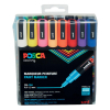 POSCA PC-3M Märkpenna 0,9-1,3mm sorterade färger rund | 16st