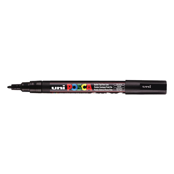 POSCA PC-3M Märkpenna 0,9-1,3mm svart rund PC3MN 424090 - 1