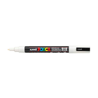 POSCA PC-3M Märkpenna 0,9-1,3mm vit rund 424076