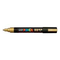 POSCA PC-5M Märkpenna 1,8-2,5mm guld rund PC5MOR 424149