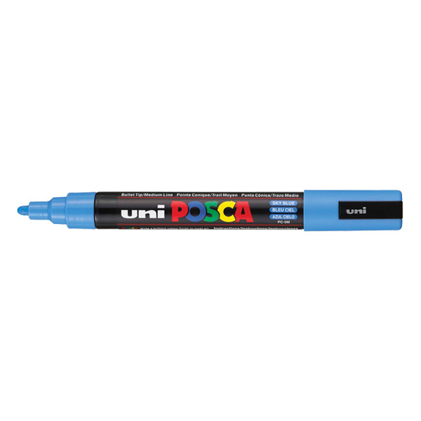 POSCA PC-5M Märkpenna 1,8-2,5mm himmelsblå rund PC5MBCI 424127 - 1