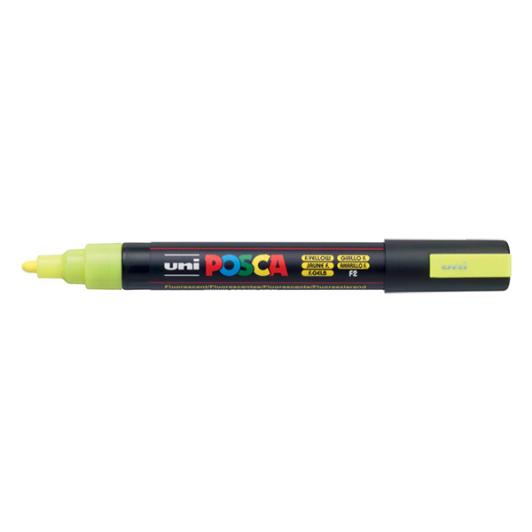 POSCA PC-5M Märkpenna 1,8-2,5mm neongul rund PC5MJFLUO 424138 - 1