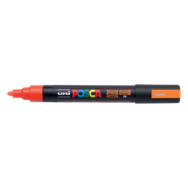 POSCA PC-5M Märkpenna 1,8-2,5mm neonorange rund PC5MOFLUO 424148 - 1