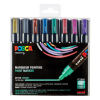 POSCA PC-5M Märkpenna 1,8-2,5mm sorterade färger metallic rund | 8st