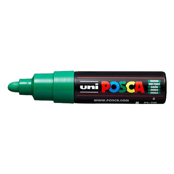 POSCA PC-7M Märkpenna 4,5-5,5mm mörkgrön rund PC7MVF 424188 - 1