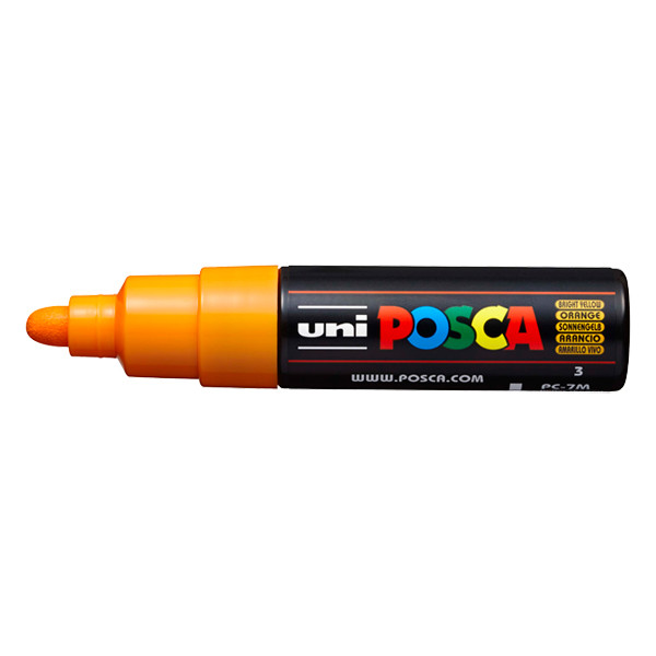 POSCA PC-7M Märkpenna 4,5-5,5mm orange rund PC7MO 424182 - 1