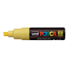 POSCA PC-8K Märkpenna 8mm gul mejsel 424204 - 1