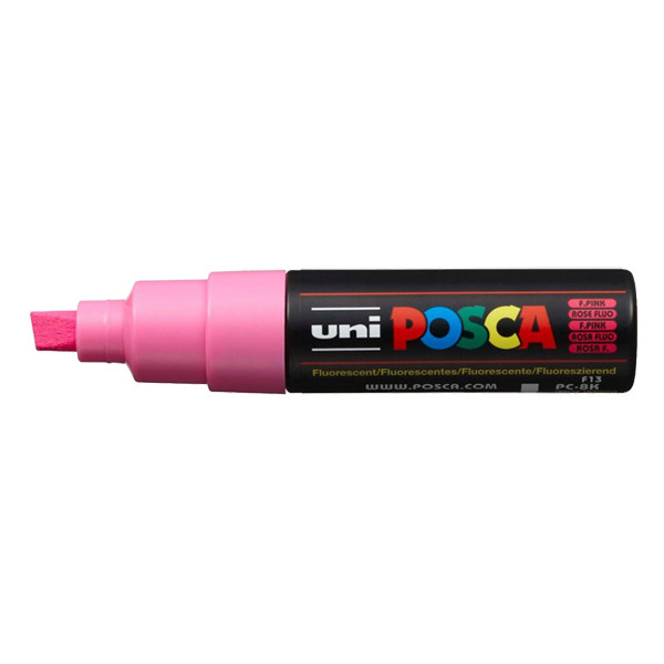POSCA PC-8K Märkpenna 8mm neonrosa mejsel 424217 - 1