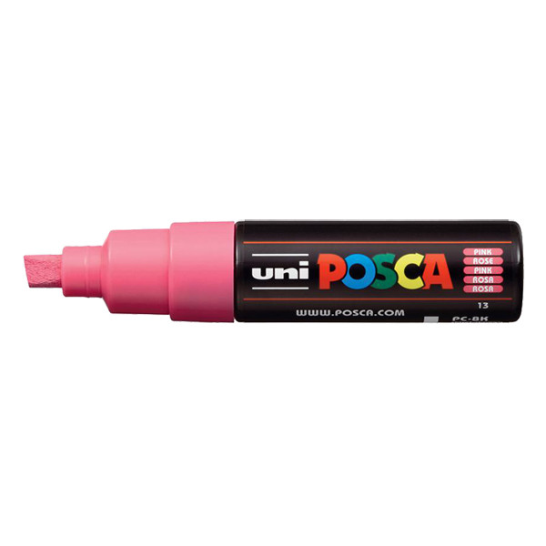 POSCA PC-8K Märkpenna 8mm rosa mejsel PC8KRE 424216 - 1