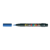 POSCA PCF-350 Märkpenna 1mm mörkblå pensel