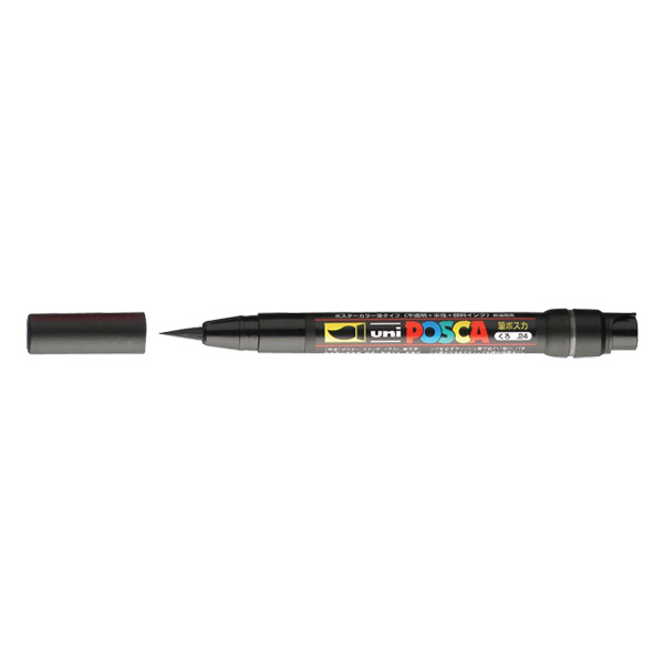 POSCA PCF-350 Märkpenna 1mm svart pensel PCF350N 424004 - 1
