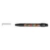 POSCA PCF-350 Märkpenna 1mm vit pensel