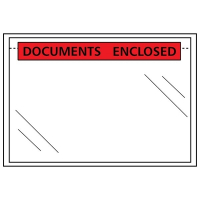 Packsedelskuvert A5 | 123ink | förtryckta "Documents enclosed" | 1.000st 310502C 300774