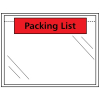 Packsedelskuvert A6 | 123ink | förtryckta "Packing List" | 100st $$