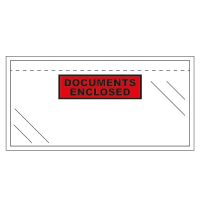 Packsedelskuvert DL | 123ink | förtryckta "Documents enclosed" | 1.000st 310302C 300773