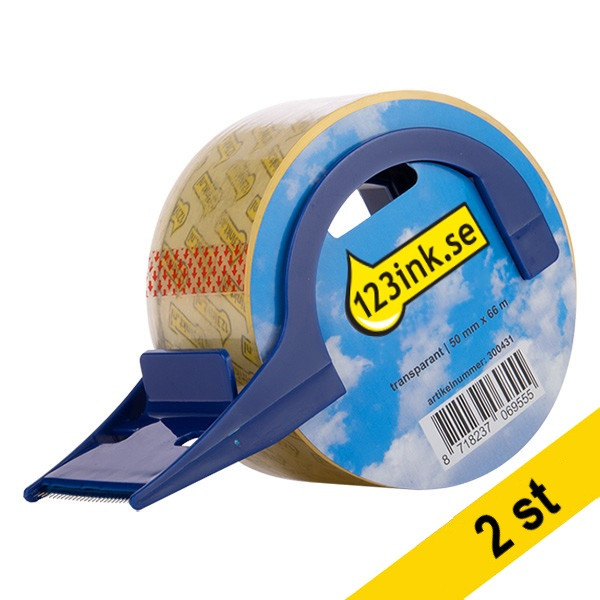 Packtejpdispenser + tejp | 123ink | 2st E5020DC 302835 - 1
