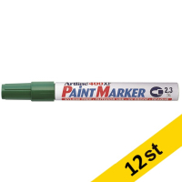Paint Marker permanent 2.3mm | Artline 400XF | grön | 12st  360660