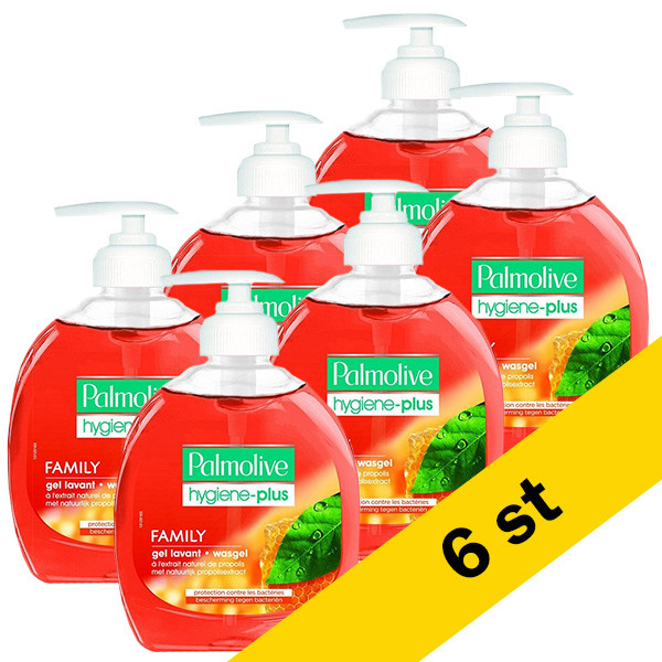 Palmolive Handtvål 300ml | Palmolive Family Hygiene Plus 6st  SPA00262 - 1