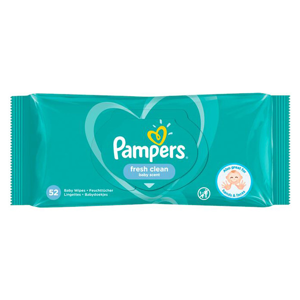 Våtservetter 52/fp | Pampers Fresh Clean SPA00115 - 1