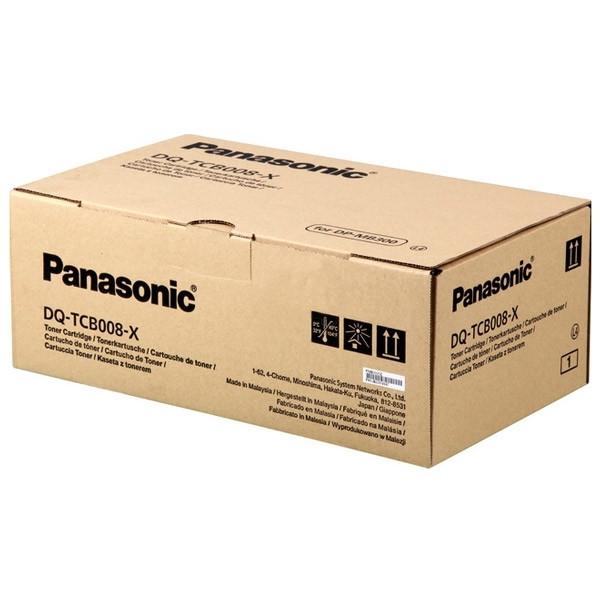 Panasonic DQ-TCB008-X svart toner (original) DQ-TCB008-X 075270 - 1
