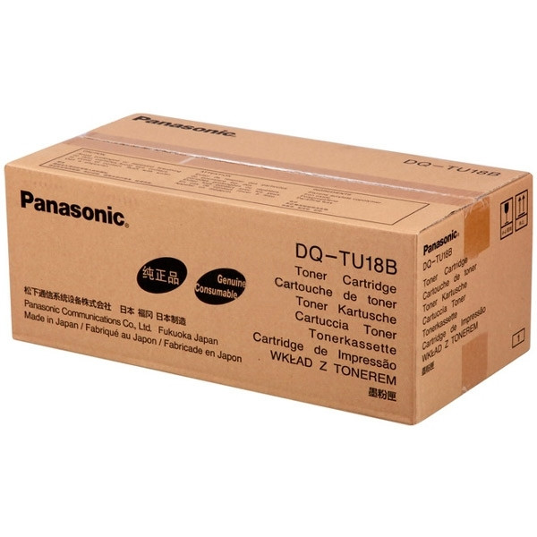 Panasonic DQ-TU18B svart toner (original) DQ-TU18B 075276 - 1