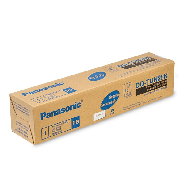 Panasonic DQ-TUN28K svart toner (original) DQ-TUN28K 075200 - 1