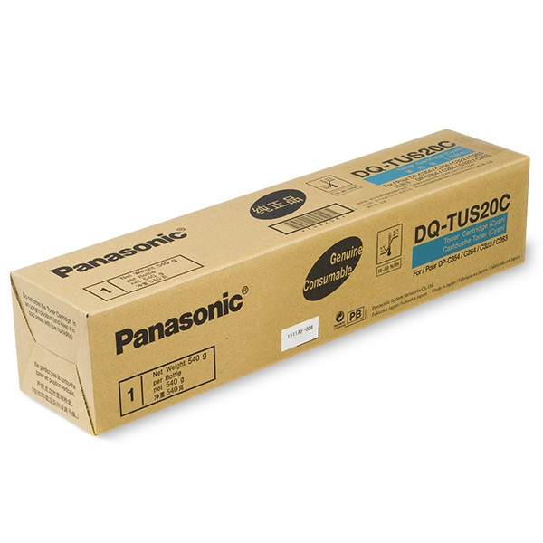 Panasonic DQ-TUS20C cyan toner (original) DQ-TUS20C 075184 - 1