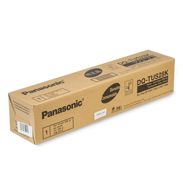 Panasonic DQ-TUS28K svart toner (original) DQ-TUS28K 075182 - 1