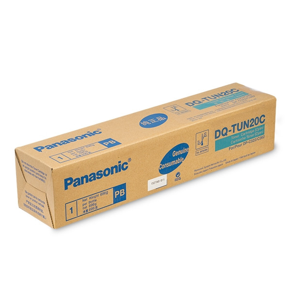 Panasonic DQ-TUV20C cyan toner (original) DQ-TUV20C 075194 - 1