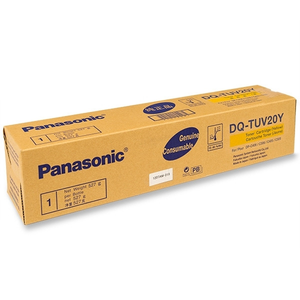 Panasonic DQ-TUV20Y gul toner (original) DQ-TUV20Y 075198 - 1