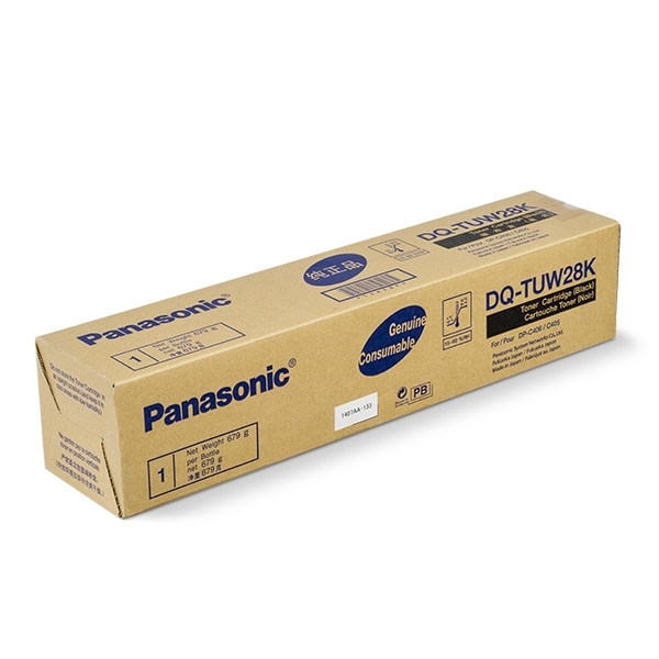 Panasonic DQ-TUW28K svart toner (original) DQ-TUW28K 075192 - 1