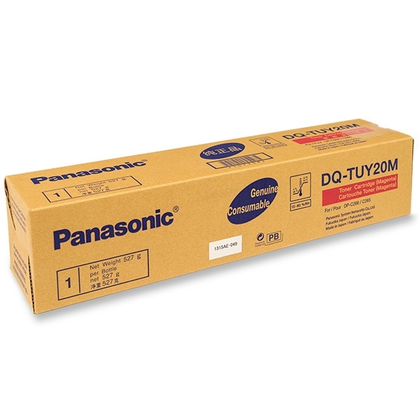 Panasonic DQ-TUY20M magenta toner (original) DQTUY20M 075234 - 1