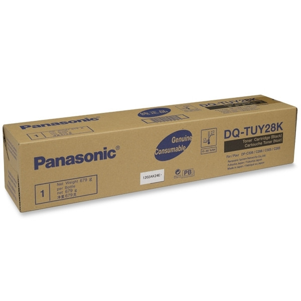 Panasonic DQ-TUY28K svart toner (original) DQTUY28K 075230 - 1