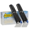 Panasonic KX-FA55X faxrulle 2-pack (varumärket 123ink) 075051 - 1